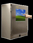 NEMA 4X touch screen enclosure [image]