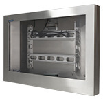 Armagard’s QAD RedZone software TV case for hygienic environments