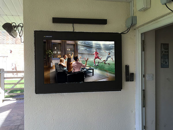 recessed LCD digital signage enclosure