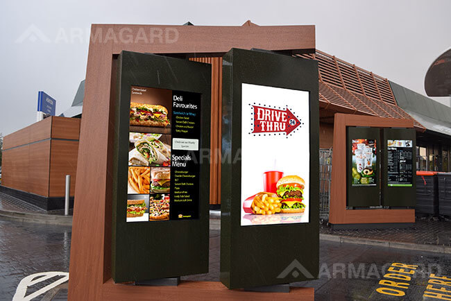 Digital Menu boards that are a hit with fast food lovers