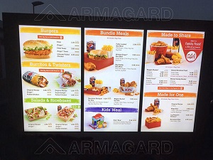 5 Top Tips for Choosing Illuminated Menu Boards for the Drive Thru