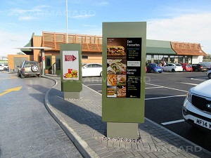 illuminated menu boards