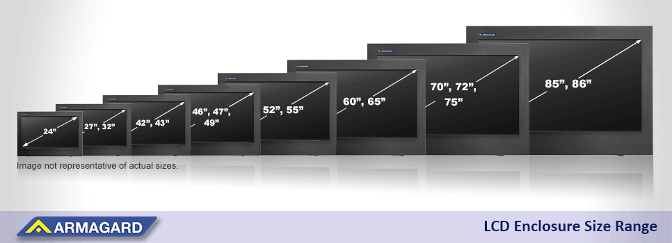 Armagard outdoor TV hard cover range