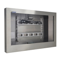 Armagad’s food processing digital screen enclosure sealed to NEMA 4X standards