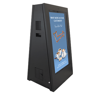 Battery-powered digital signage