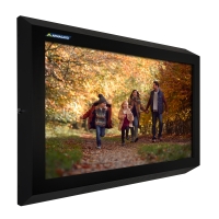 The Armagard behavioral health TV enclosure, left facing view