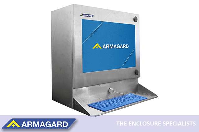 Armagard 316 stainless-steel computer enclosure