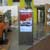 LCD digital signage in use at a auto showroom