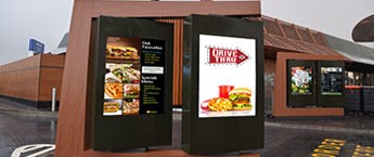 Drive Thru Digital Signage