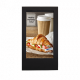 View the Electronic Sandwich Board front view with screen