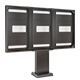 Right facing triple exterior digital menu board for Samsung OH series