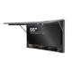 Open left view of the large format food processing digital screen enclosure with Hisense 55E6NT