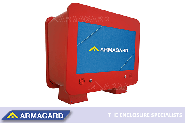 Armagard digital pump topper for effective forecourt advertising