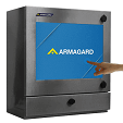 Armagard's aseptic touch screen workstation