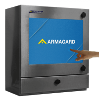 Armagard's aseptic touch screen workstation