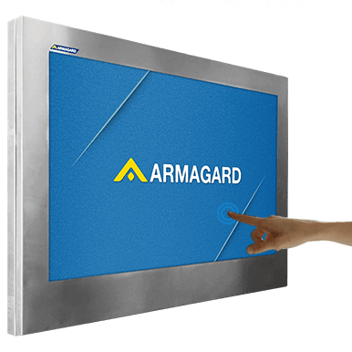 Interactive shop-floor terminal from Armagard