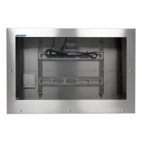 316 stainless steel IP69K production display board enclosure from Armagard