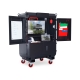 Open jobsite field office box showing 427quot; display, laptop, and organisational items