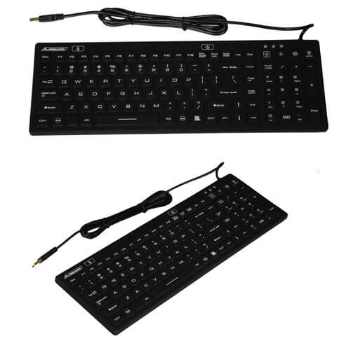 Illuminated Keyboard Black