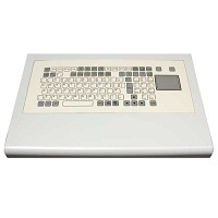 Wedge keyboard with integrated touch-pad mouse [PKBE-TP product image]