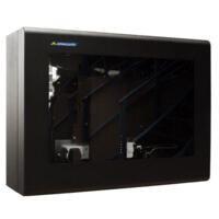 LCD monitor enclosure