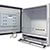 touch screen industrial pc open door and tray open | PENC-450 [product image]