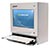 touch screen industrial pc right side tray open | PENC-450 [product image]