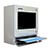 touch screen industrial pc side view tray open | PENC-450 [product image]