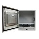 Industrial Touch Screen Enclosure view from front with open door [PENC-750 | product image]