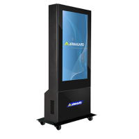 Freestanding portable digital poster | product range