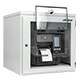 Mild Steel Printer Enclosure with a Zebra 400 Series