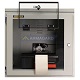 PPRI-400 Mild Steel Printer Enclosure view with access door open