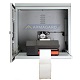 PPRI-400 Mild Steel Printer Enclosure view with front door open