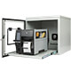 Open Mild Steel Printer Enclosure with a Zebra Industrial Printer