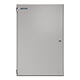 A floorstanding printer enclosure with locked solid steel door