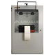 Printer Enclosure front view with open flap