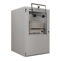 Floor standing mild steel printer enclosure | PPRI-700 [product image]