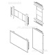 Samsung OH55F screen mount schematic right view