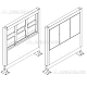 Samsung OH46F Totem, schematic view of unit