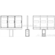 Samsung Outdoor Display schematic view of unit