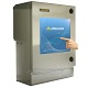 SENC-350 compact waterproof touch screen enclosure - view from side 