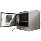  Stainless Steel PC Enclosure back door open| SENC-800 [product image]