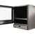 Stainless Steel PC Enclosure side view door open| SENC-800 [product image]