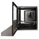 Waterproof PC Enclosure view with doors open | SENC-900 [product image]