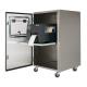 Stainless Steel Printer Enclosure and installed Printronix T4000 Label Printer