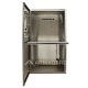 SPRI-700 Stainless Steel Printer Enclosure front view with door open