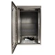 Waterproof Rack Mount Cabinet view with front door open