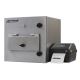 Zebra ZD421 with thermal desktop printer enclosure