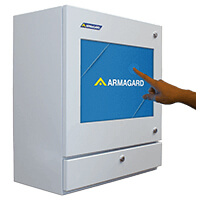 Touchscreen industrial PC