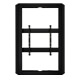 Portrait orientation front view of the TV screen protector